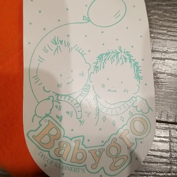 BabyGro Pumpkin costume sz 3/6 mos boys or girls NWT - Picture 6 of 8